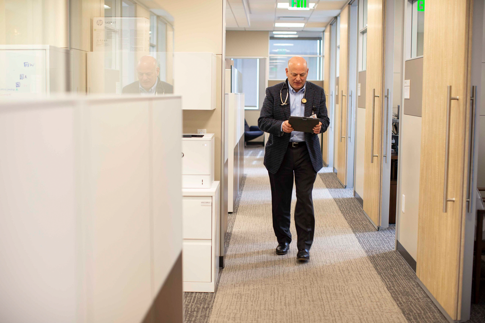 image of healthcare admin using secure document management