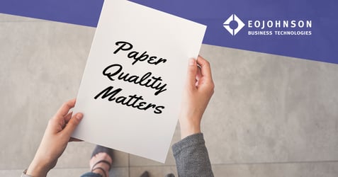 printer paper; paper quality