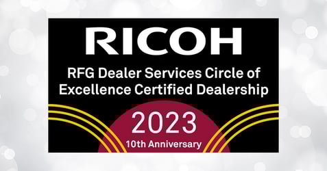 Ricoh Circle of Excellence 2023