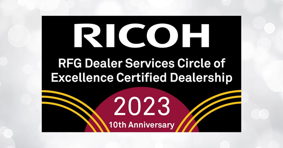 Ricoh Circle of Excellence 2023